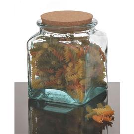 Unbranded Recycled Glass Kitchen Jar - Large