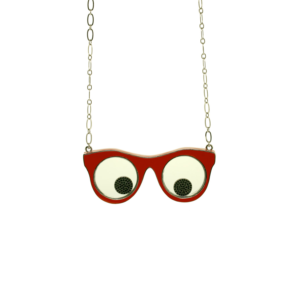 Unbranded Red Eyes Necklace
