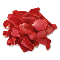Freeze-dried naturally scented petals. Throw as co