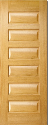 Unbranded RED OAK DOOR ECUADOR BARREL SOLID 78x24