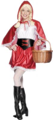 Red Riding hood comes with dress  cape and belt Will Fit Dress Size 10-12 Bust 32-38