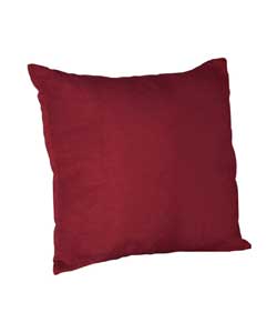Unbranded Red Suedette Cushion