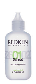 Glass 01 smoothing serum Kick-up the shine and flatten the frizz