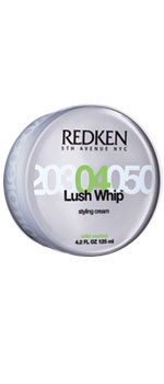 Lush Whip 04 styling cream Tempt your style with a luscious treat. Rich, whipped styling cream