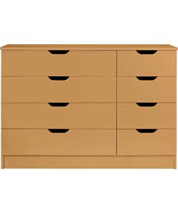 Unbranded Reese 4   4 Drawer Chest - Oak