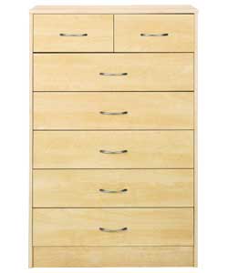 Reflections 5 Plus 2 Drawer Chest - Maple
