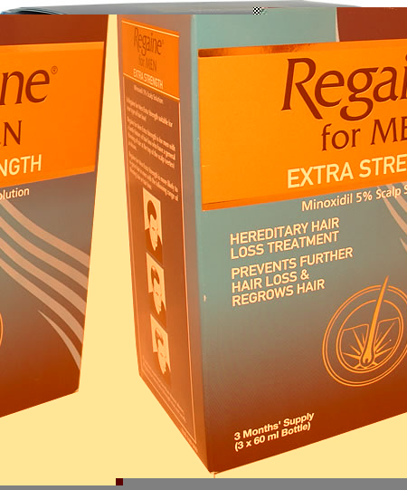 Unbranded Regaine Extra Strength For Men (3 x 60ml) (Minoxidil)