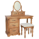 Regency Pine dressing table set furniture
