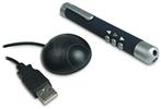 The Remote Control Laser Pointer is a handy addition to any presentation. It allows you to control t