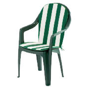Unbranded Resin High back chair green