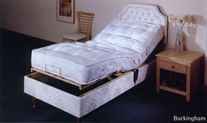 The Restus, Buckingham, 3FT Adjustable Bed is elec