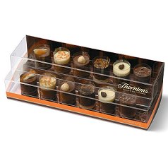 Twelve tempting chocolates created to showcase each delicious centre. Simply peel away the wrapper a