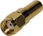 Reverse Polarity SMA Male ( RevPol SMA Plug/RG58 )