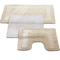 Reversible Bath Mat 60x100cm Cream