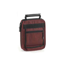 Unbranded Rig Bag with 10 plastic Pockets - Red