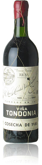 Unbranded Rioja Vina Tondonia Gran Reserva 1985 R. Lopez de Heredia (75cl)