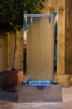 Ripple Effect Oriental Water Feature with Glass