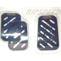 Ripspeed Rally Pedal Set- Blue