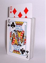 Rising card deck