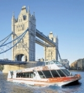 Unbranded River Thames Sightseeing Cruise - River Red Rover Hopper Ticket - Adult