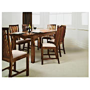Unbranded Rochester Extending Dining Table, Dark Brown