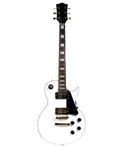 Unbranded Rockburn Custom LP Electric Guitar White