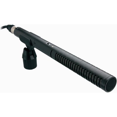 The Rode NTG-2 is a lightweight condenser shotgun microphone, designed for professional applications