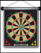 Rollup magnetic dartboard - 6 darts