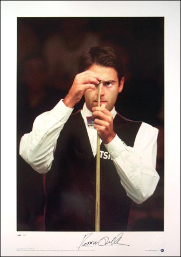 Unbranded Ronnie O`ullivan signed limited edition print