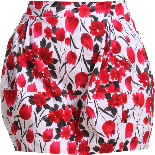 Unbranded Rosana floral lampshade skirt