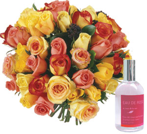 Roses and fragrances gold 21 roses