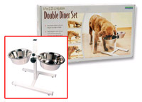 Bowl level adjusts to fit your dog at any age or stage