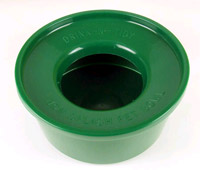 A sturdy non splash pet bowl with a strong fastening rim