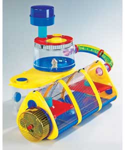 Complete home for hamsters, gerbils and mice. Fully compatible with full Rotastak rangeSuitable for 