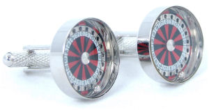 Unbranded Roulette Game Cufflinks