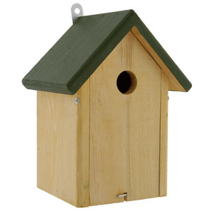 Made from FSC-certified timber, this delightful nest box has a 32mm entrance hole making it suitable