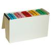 Great value cream expanding file with pockets numbered 1-31 and multicolour tabs