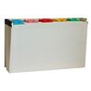 Great value cream expanding file with 19 A-Z pockets and multicolour tabs