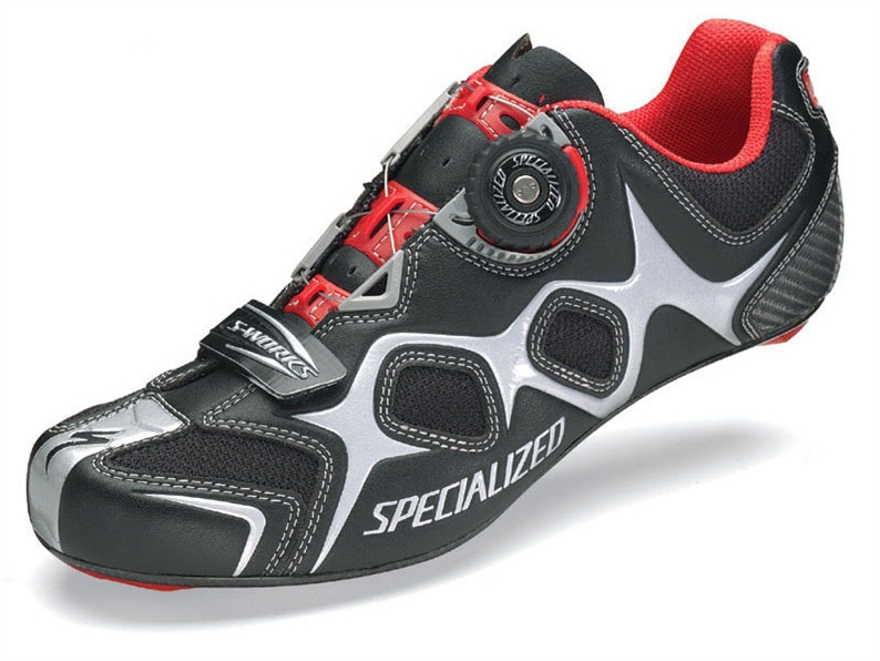 Our completely redesigned Body Geometry S-Works shoe is feathery light, but with the positive