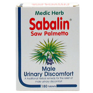 Sabalin Saw Palmetto Tablets - size: 180