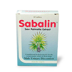Sabalin Saw Palmetto Tablets - size: 60