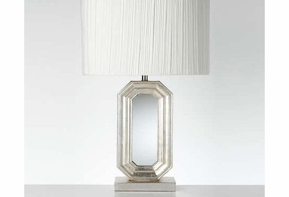 Unbranded Sabino Silver Coloured Table Lamp