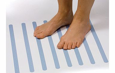 Help prevent slips and falls in the shower and bath with our New Safe-T-Strips.Permanent and easy to fit in minutesSimply peel and stickSupplied in packs of 8 stripsEach strip measures 2 x 43cm