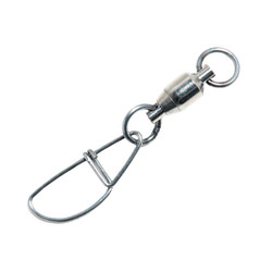 Unbranded Safety Ball Bearing Swivels - size 4 (60kg) 30lb