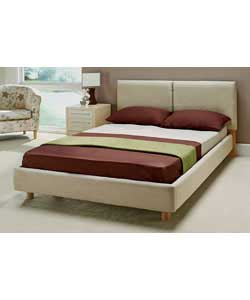 Salisbury Natural Double Bed with Comfort Mattress