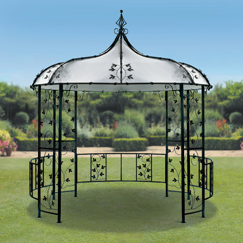 This beautiful 3m monydian design gazebo has a fire and waterproof coating. A stunningly ornate item