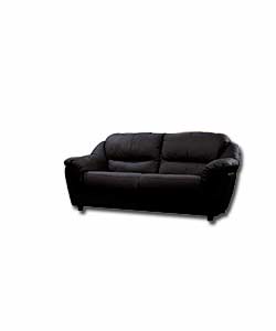 San Marino Black Large Sofa