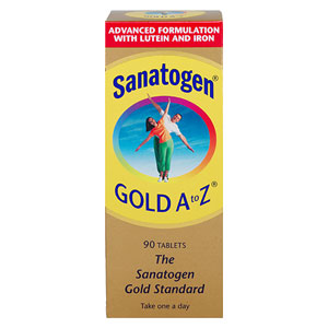 Sanatogen Gold A-Z Tablets BUY ONE GET 2nd AT HALF PRICE - Size: 90 x 2