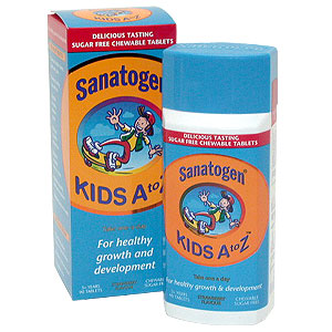 Sanatogen Kids A-Z Tablets BUY ONE GET 2nd AT HALF PRICE - Size: 90 X 2