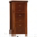 Sante Fe dark wood 6 draw lingerie chest furniture